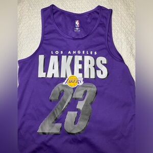 LAKERS TAN TOP JAMES SIZE m neewww